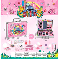 ( Net ) Stitch Washable Non-Toxic Cosmetic Makeup Toy With Makeup Bag