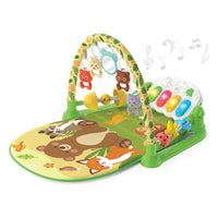 (Net) Bear Baby Play Piano Gym And Toy Mattress