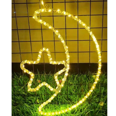 (Net)Ramadan Light Moon And Star