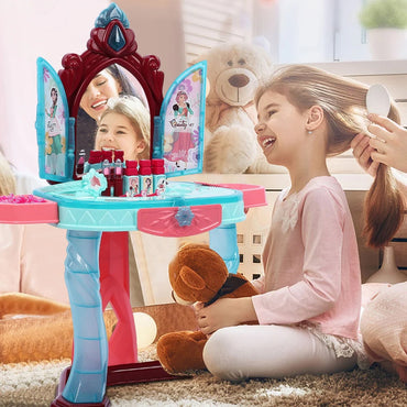 (Net) Fashion Princess Makeup Dressing Table Toy Set