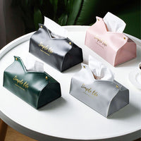 Leather Tissue Box Holder