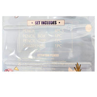 Stitch Pencil Case Set