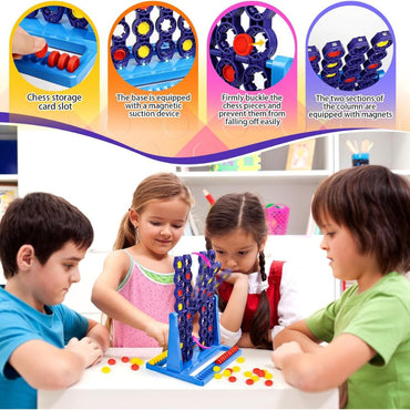 2 Player Board Games Features Spinning Grid