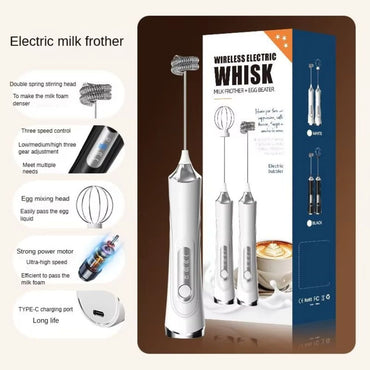 (Net)Electric Egg Beater With 2 Heads