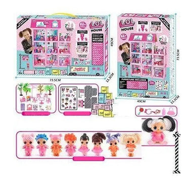 ( Net ) Lol Surprise Ultimate House With 85+ Accessories