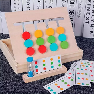 Kandle 4 Color Puzzle Game for Children | Educational Color Shape Sorting Board Game