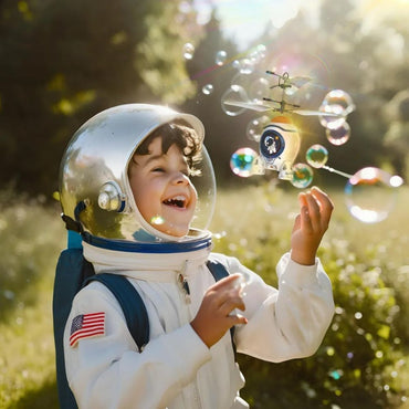 Flying Rocket Children's Sensory Toy With Lights