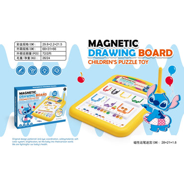 Stitch Magnetic Drawing Board Children's Puzzle Toy