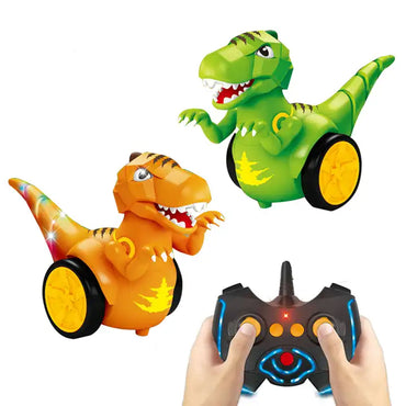 Electric Remote Control Stunt Tyrannosaurus Robot Toy