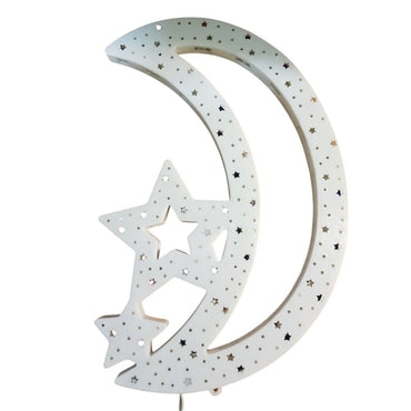 (Net)Ramadan Decoration Moon With Stars