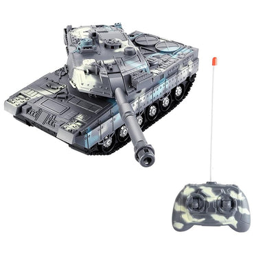 Remote Control Military Tank with Rotating Turret and Sound