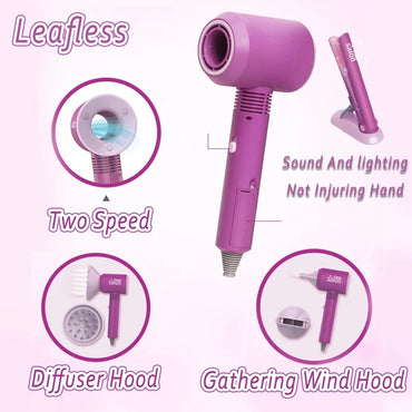 Deluxe Styling Salon Set - Light & Sound Hair Styling Kit