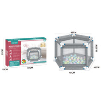 (Net) Safety Baby Fence With 20 Pcs Ocean Ball