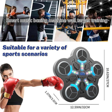 ( Net ) Music Boxing Machine Bluetooth Music Boxing Machine With Boxing Gloves