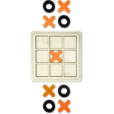 Wooden Tic Tac Toe Game Classic Board Game