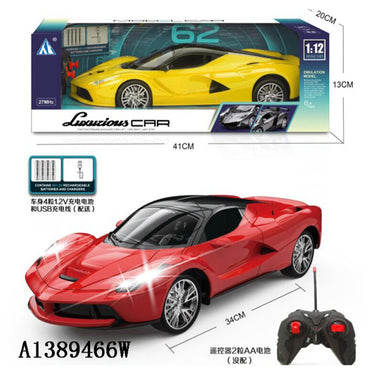 Scale Rechargeable RC Radio Remote Control Racing sports Car