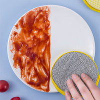 (NET)Double Sided Dishwashing Sponge For Kitchen Dish Washing Cleaning Sponge Kitchen Accessories Wipe Dish Cleaning Tools