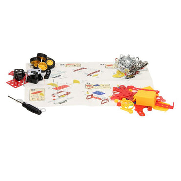 DIY Fire Truck 3D Metal Puzzle - Interactive Assembly Toy for Kids