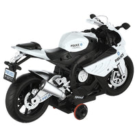 ( NET)  Remote Control Police Motorcycle - Rechargeable