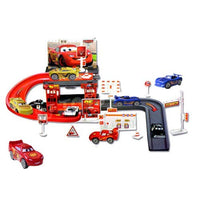 Disney Cars 2 Parking Garage Racing Track Playset for Kids