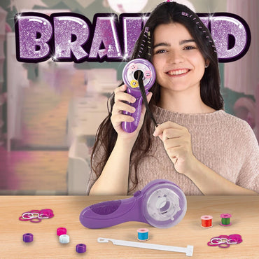 Electric Hair Braider Kit - Fashion Salon Pretend Play Toy