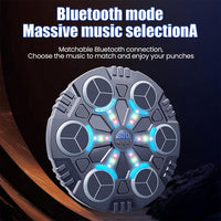 ( Net ) Round Music Boxing Machine LED Electronic With Boxing Gloves