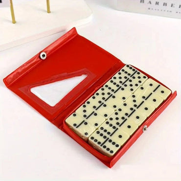 (Net) Dominoes Double Six Game Mini Set of 28 Travel Game
