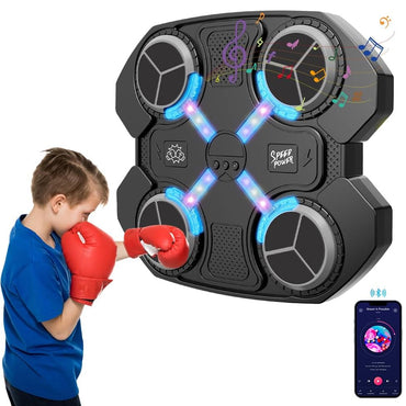 ( Net ) Music Boxing Machine With Bluetooth Connection With Boxing Gloves