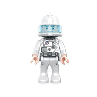 Kids Space Build Bricks Toy - Satellite Landing on Moon