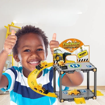 Two-story Car Track Station