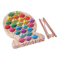 Wooden Letter Fish Game