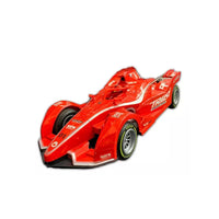 (Net) Speed Smoke RC Car - Red - Remote Control