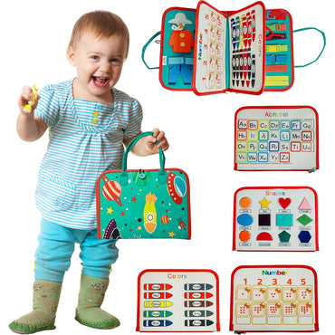 (Net) Sensory Activity Book Space Design Busy Board