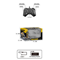 ( NET) Rechargeable Remote Control Truck with Robotic Wheels