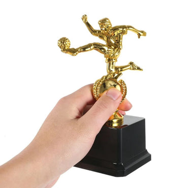Gold Delicate Athlete Trophy Soccer