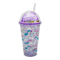 Plexi Unicorn Cup With Straw / KN-7