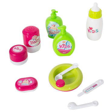 (Net) Deluxe Kitchen Playset with Nursery - Where Caring Meets Culinary Adventures
