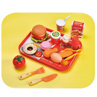 Hamburger And Fries Toy Set