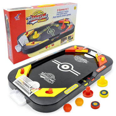 Hockey And Soccer Table Shooting Game