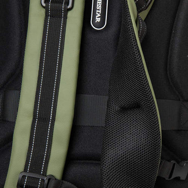 (NET) Olive Backpack with Lunch Box & Pencil Bag Set Of 3 Pcs