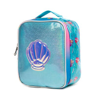 (NET) Mermaid Glitter Backpack With lunch Box Set Of 3 Pcs