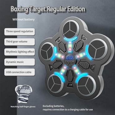 ( Net ) Music Boxing Machine Bluetooth Music Boxing Machine With Boxing Gloves
