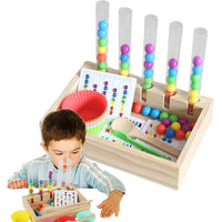 Color Sorting Matching Rainbow Beads Game