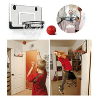 (Net) Indoor Electronic Scoring Basketball Hoop Toy for Kids
