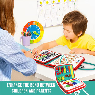 (Net) Sensory Activity Book Space Design Busy Board