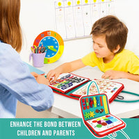 (Net) Sensory Activity Book Space Design Busy Board