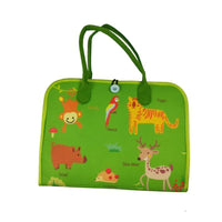 (Net) Sensory Activity Book Green Animal Zoo Design Busy Board