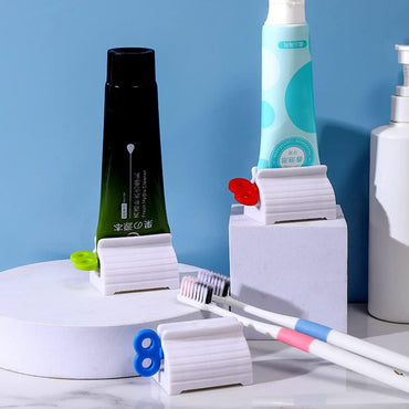Manual Toothpaste Dispenser Rolling Tube Toothpaste Squeezer