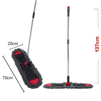 Large Lazy Mopping 360 Rotation Dust Flat Mop Holder
