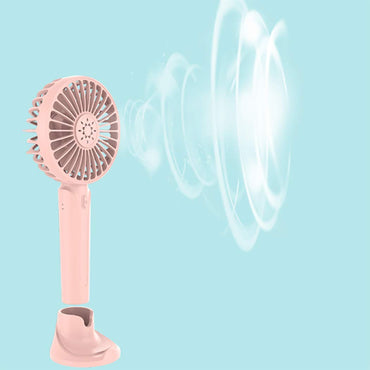 USB Rechargable Portable Handheld Personal Wind Cooling 3 Adjustable Speed